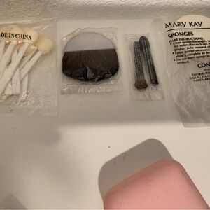Mary Kay assorted Cosmetic Sponge and Brushes and kabuki brush